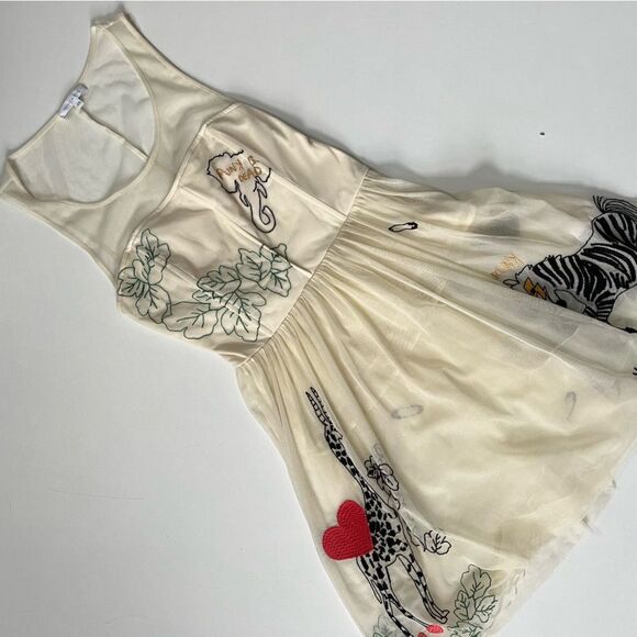 PATRIZIA PEPE Lea Embroidered Dress 40 - Picture 10 of 16